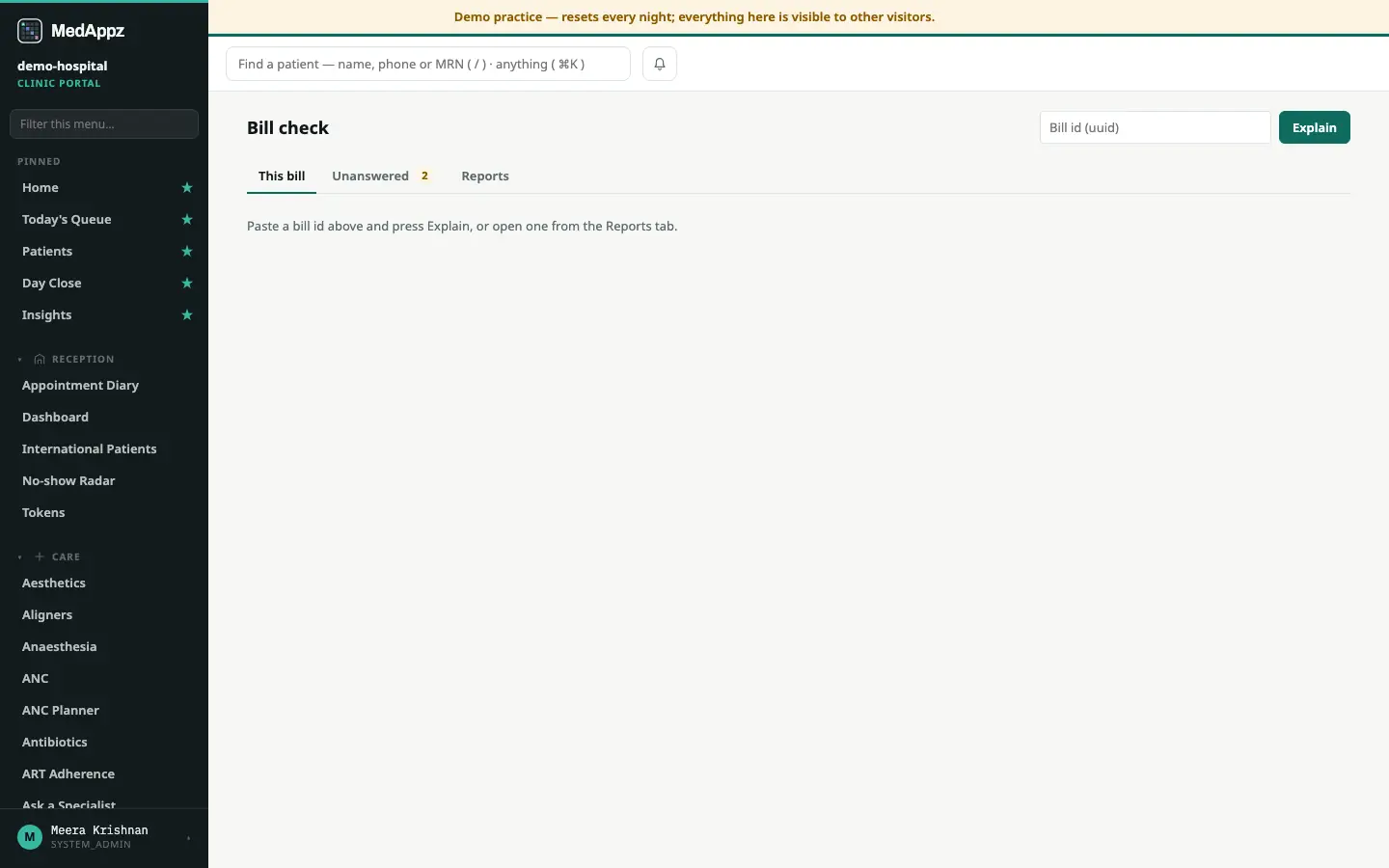 BillCheck — Bill Check — Explain every bill line in plain language
