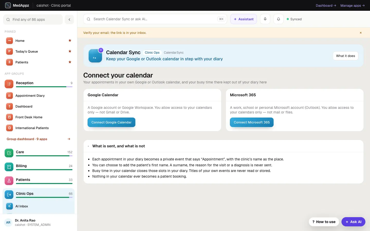 CalendarSync — Calendar Sync — Keep your Google or Outlook calendar in step with your diary
